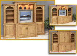 Office Furniture Solid Wood Entertainment Centers For Sale in ...